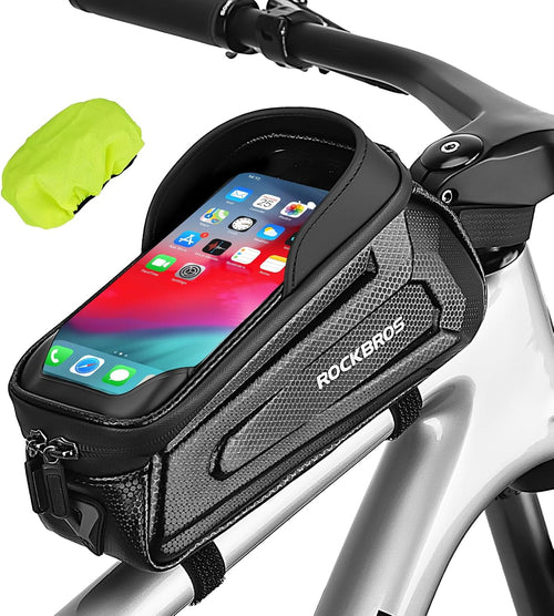 Bike Phone Bag Waterproof EVA Hard Shell Water-Resistant